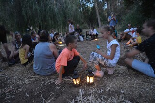 סיור עששיות ביער אילנות