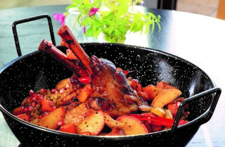 אוסובוקו בתנור על פריקה