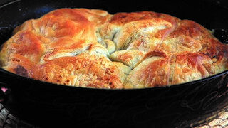 טארטן בצלי שאלוט וכרישה