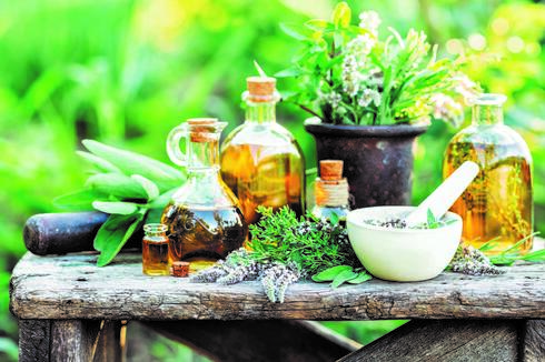 Herbs can also be consumed by drinking infusions