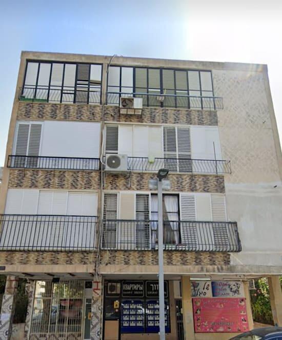 הבניין בו נמכרה הדירה ברחוב בלפור